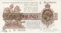 Treasury 1 Pound, from 1923